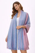Pastel Striped Shawl (in side)