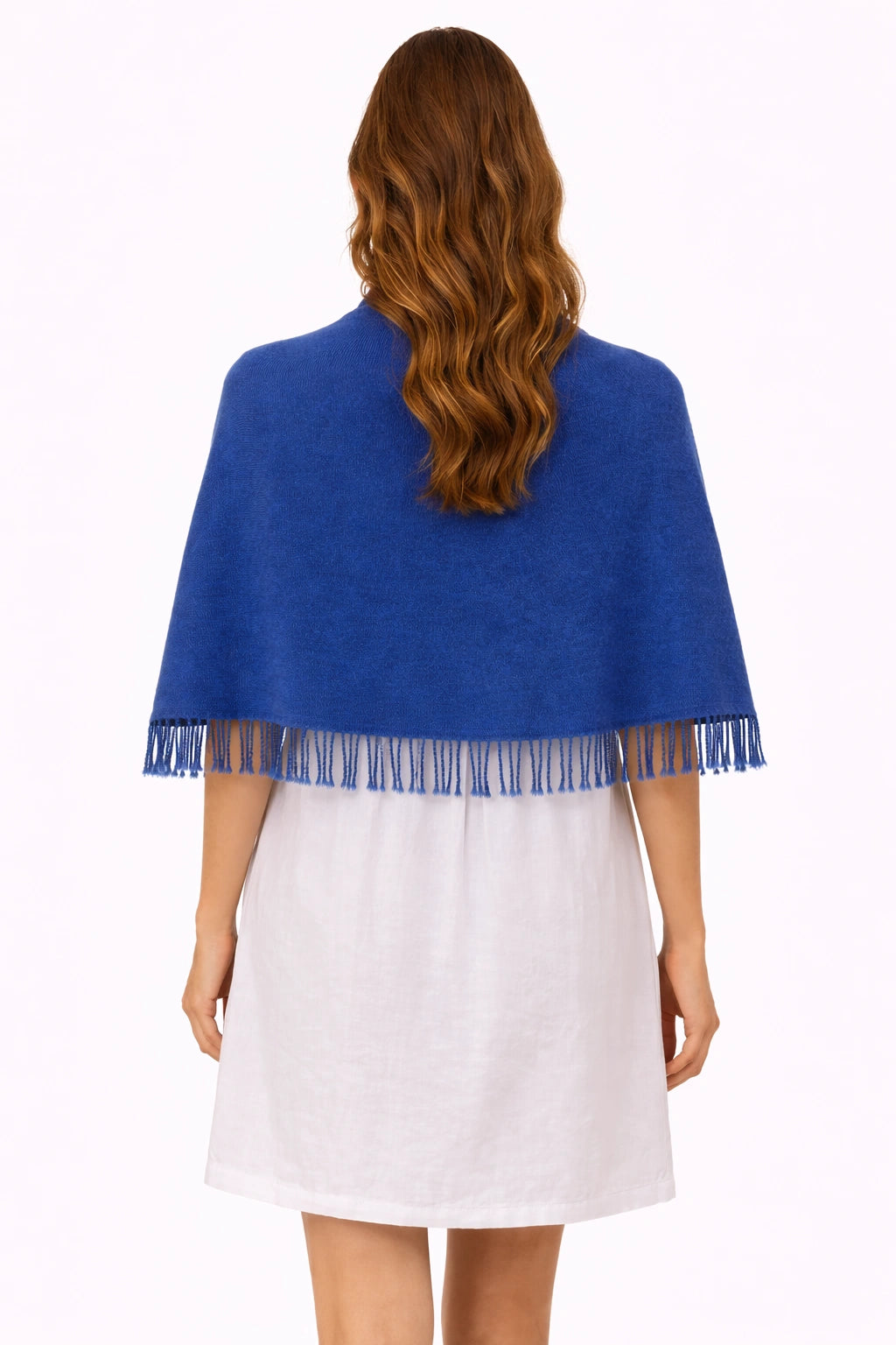 Elegant Navy Blue Shawl (in side)