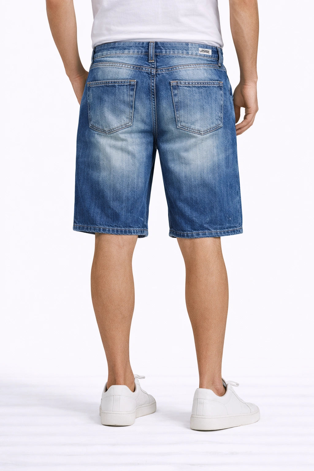 Men’s Blue Denim Shorts (INSIDE)