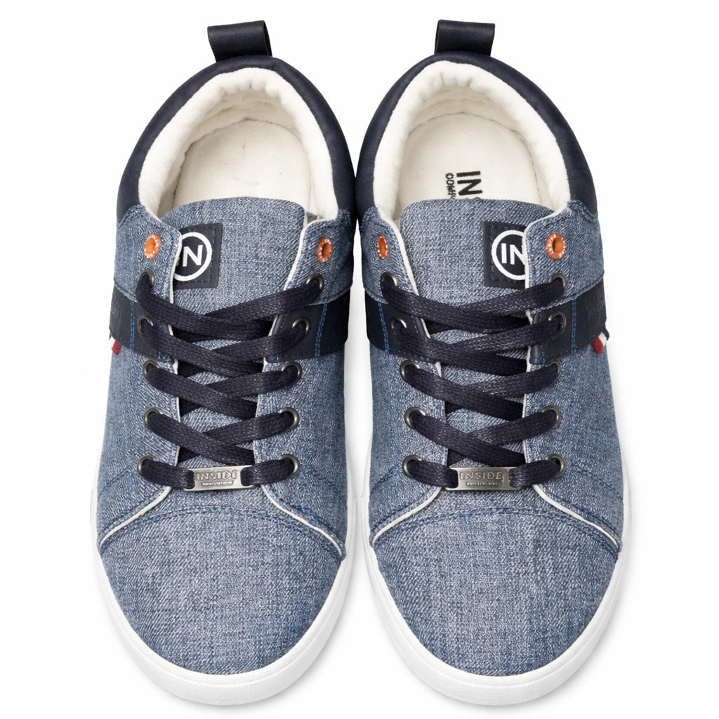 Men’s Denim Casual Sneakers (INSIDE)
