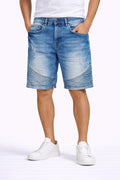 Men’s Blue Denim Shorts (Inside)