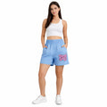 Blue Good Vibes Graphic Shorts (INSIDE)