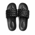 Women’s Black Braided Sandals (INSIDE)
