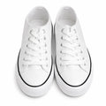Women's White Embossed Sneakers (INSIDE)
