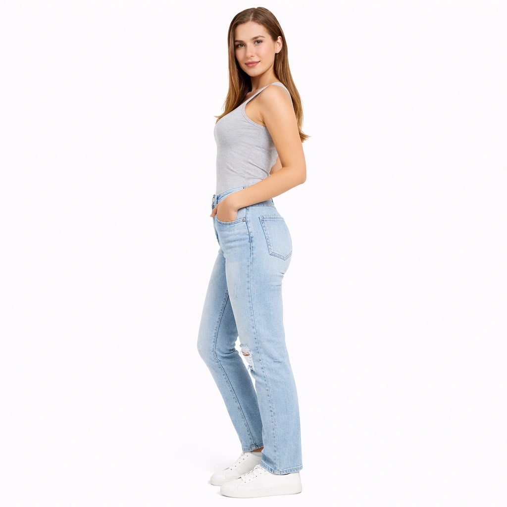 Light Blue Slim Fit Jeans (INSIDE)