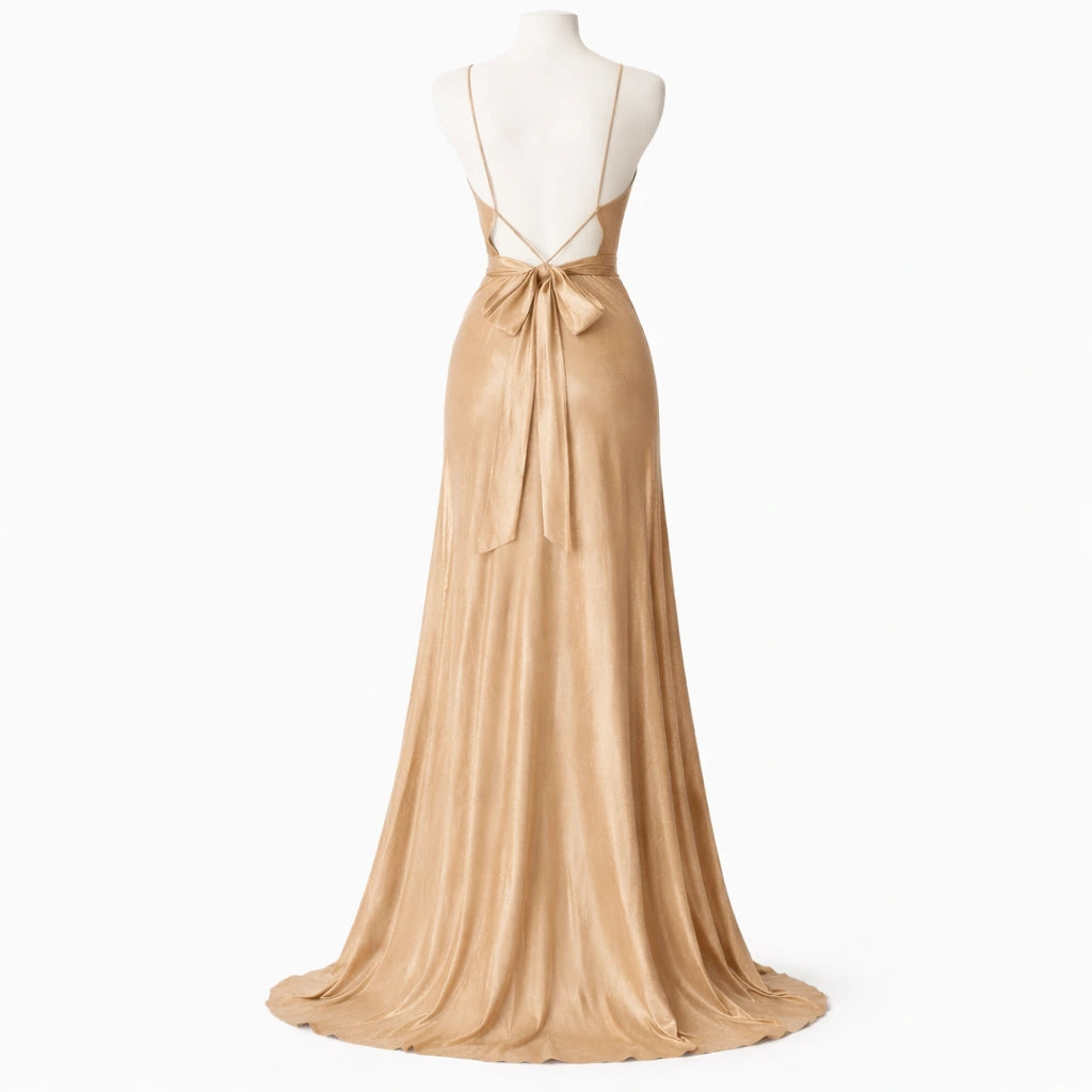 Women's Dress Champagne Gold (HANITA)