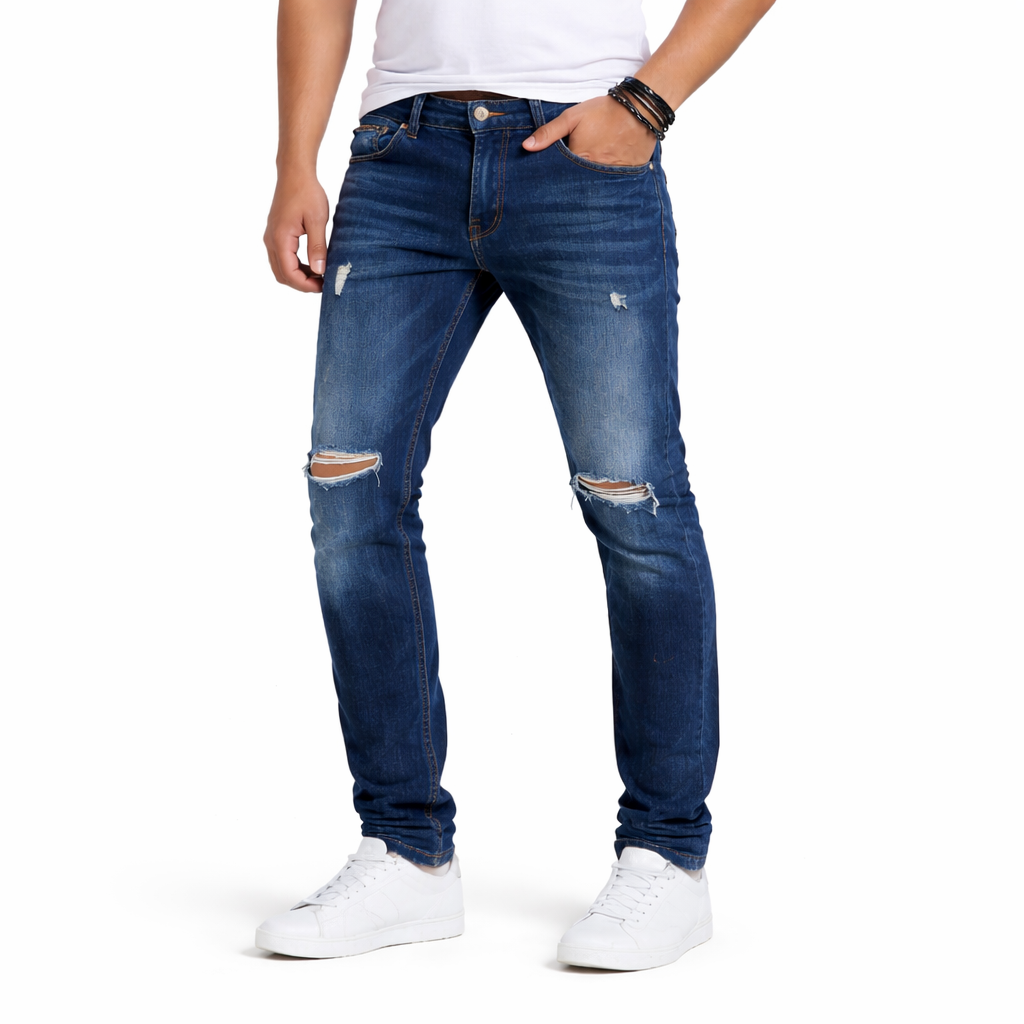 Men’s Blue Denim Jeans(INSIDE)