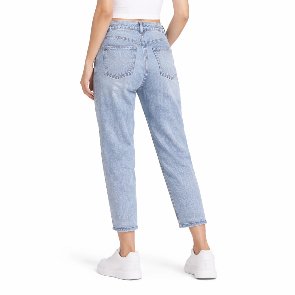 Women’s Light Blue Denim Jeans (INSIDE)