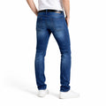 Ripped Blue Denim (INSIDE)