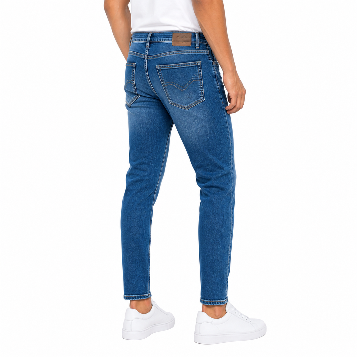 Classic Blue Slim Jeans(INSIDE)