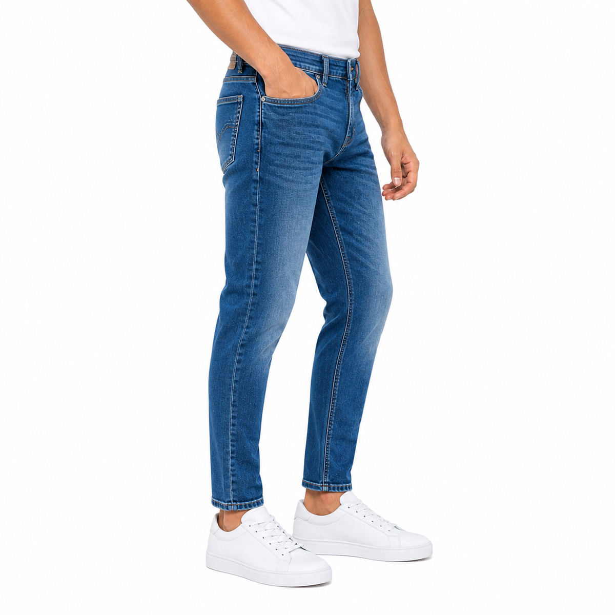 Classic Blue Slim Jeans(INSIDE)
