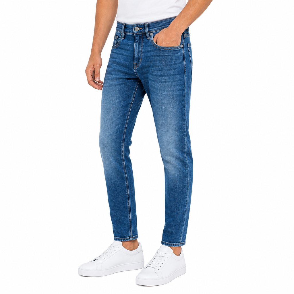 Classic Blue Slim Jeans(INSIDE)