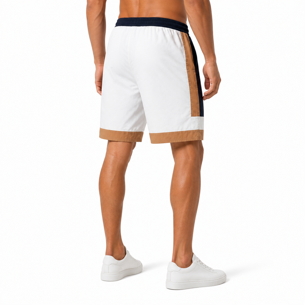 Modern Color-Block Casual Shorts(INSIDE)