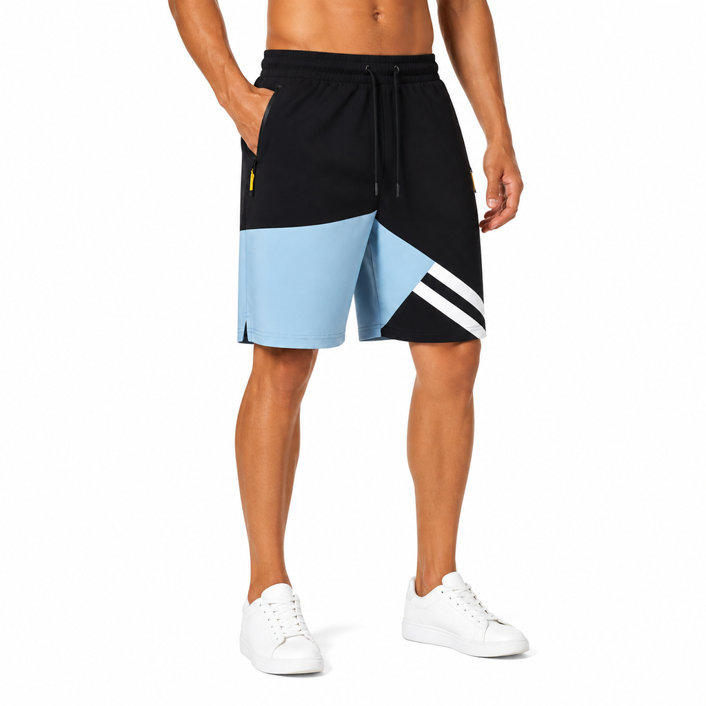 Modern Geometric Athletic Shorts(INSIDE)
