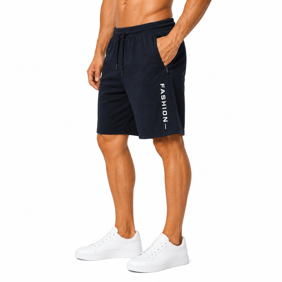 Navy Athletic Shorts(INSIDE)