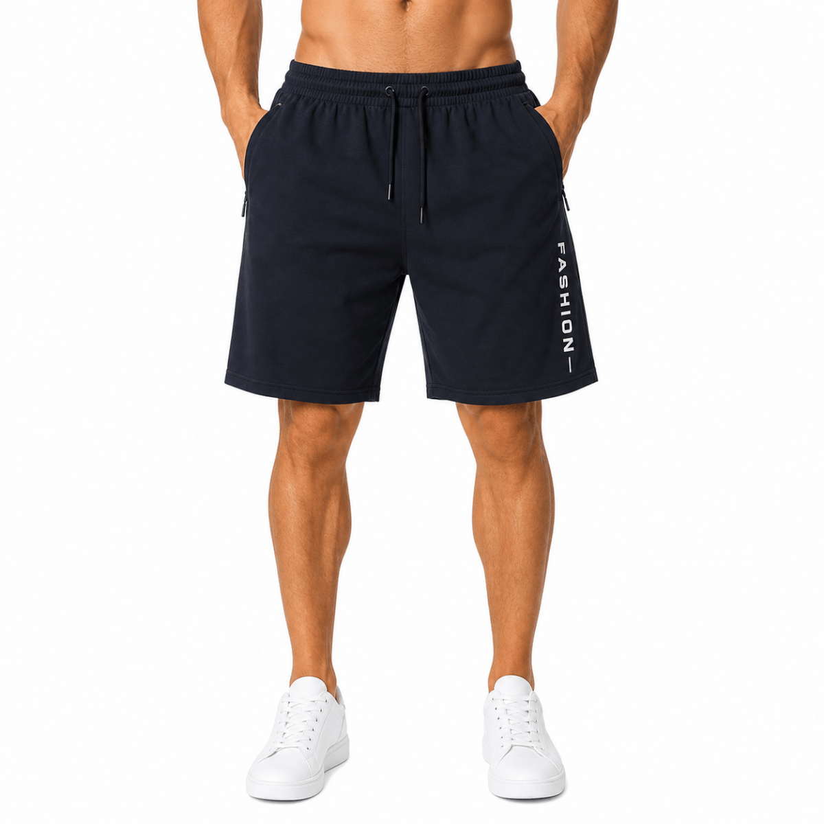Navy Athletic Shorts(INSIDE)