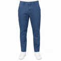 Indigo Denim Chino Trousers (INSIDE)