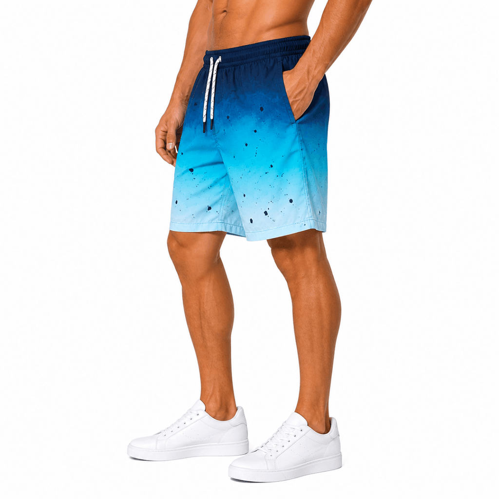 Gradient Blue Swim Shorts(INSIDE)
