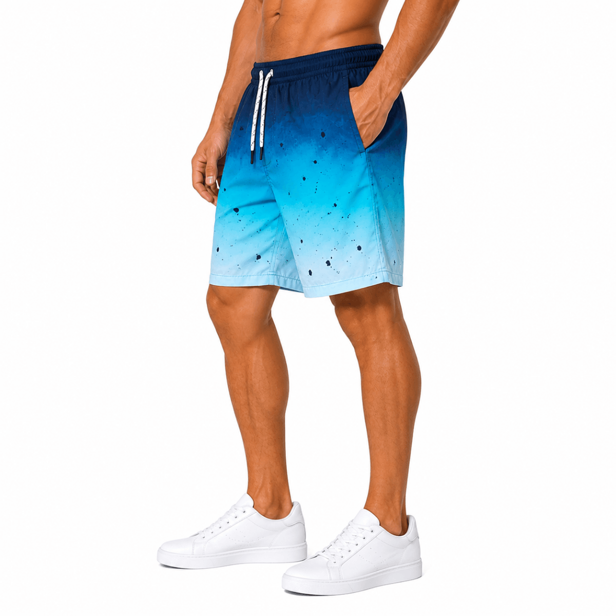 Gradient Blue Swim Shorts(INSIDE)