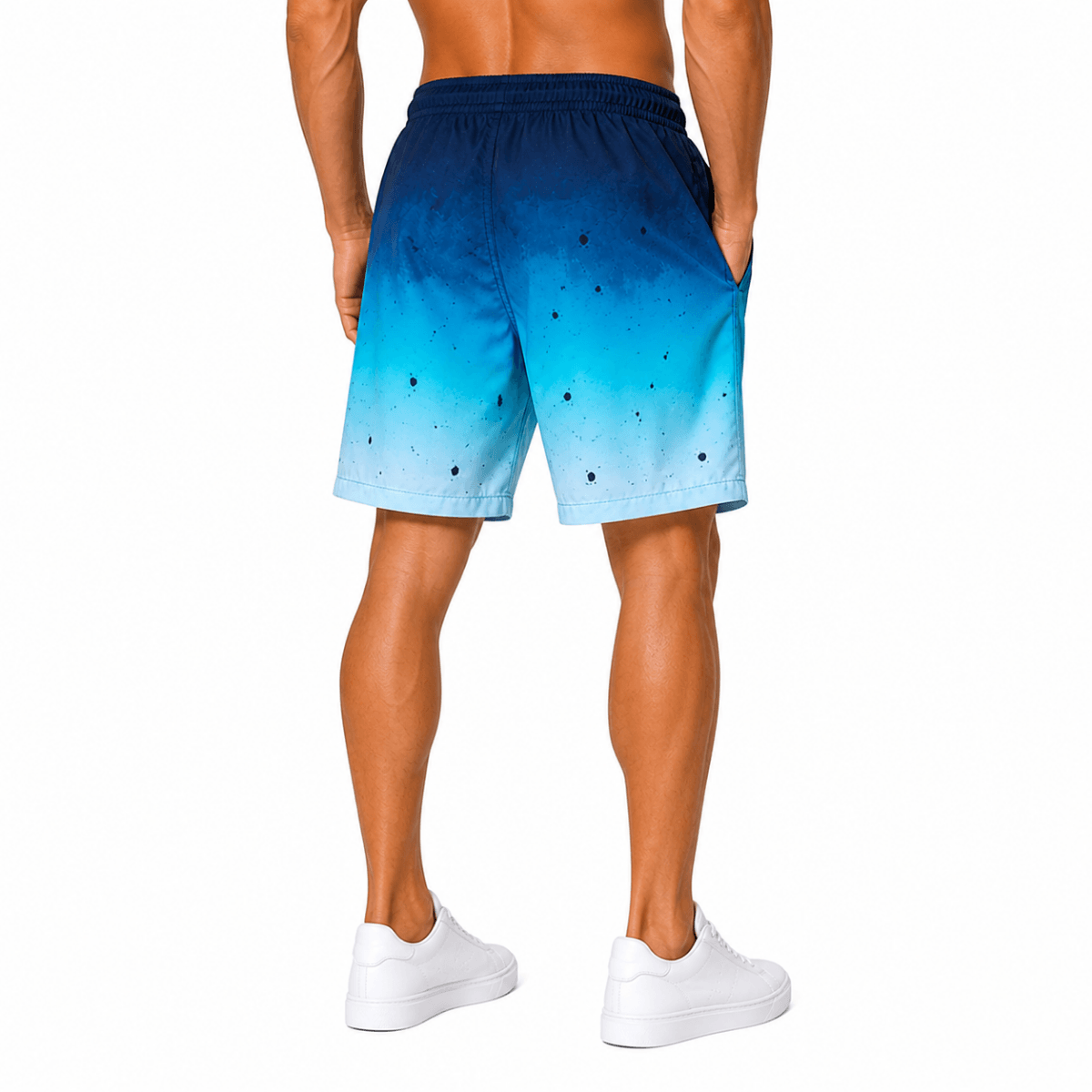 Gradient Blue Swim Shorts(INSIDE)
