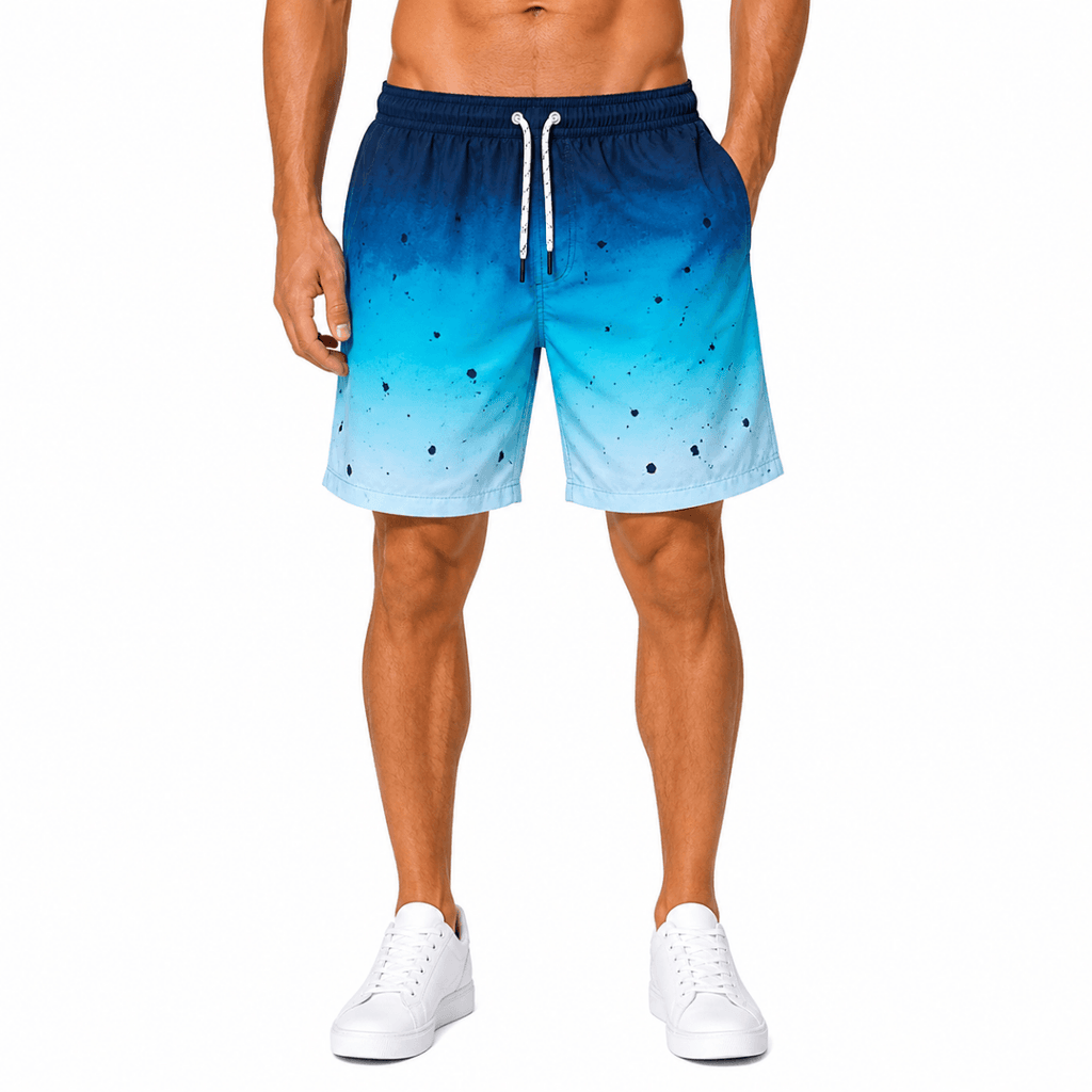 Gradient Blue Swim Shorts(INSIDE)