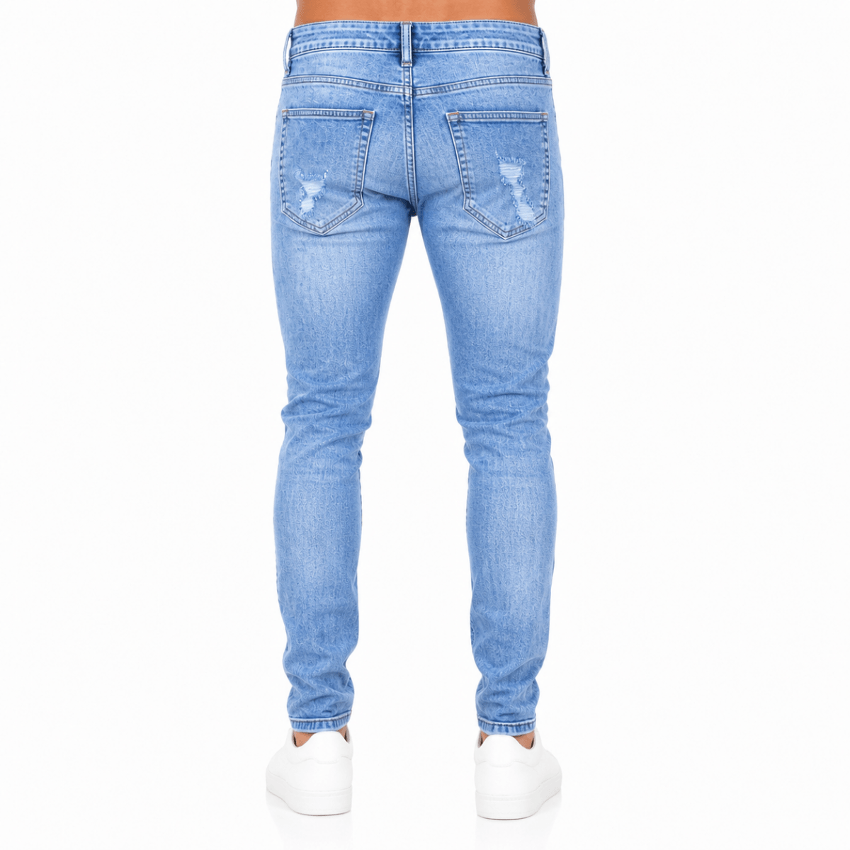 Modern Light Distressed Jeans (INSIDE)