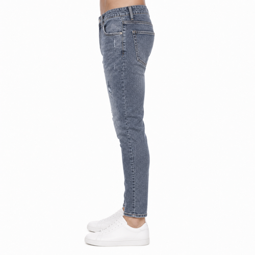 Acid Wash Distressed Jeans (INSIDE)