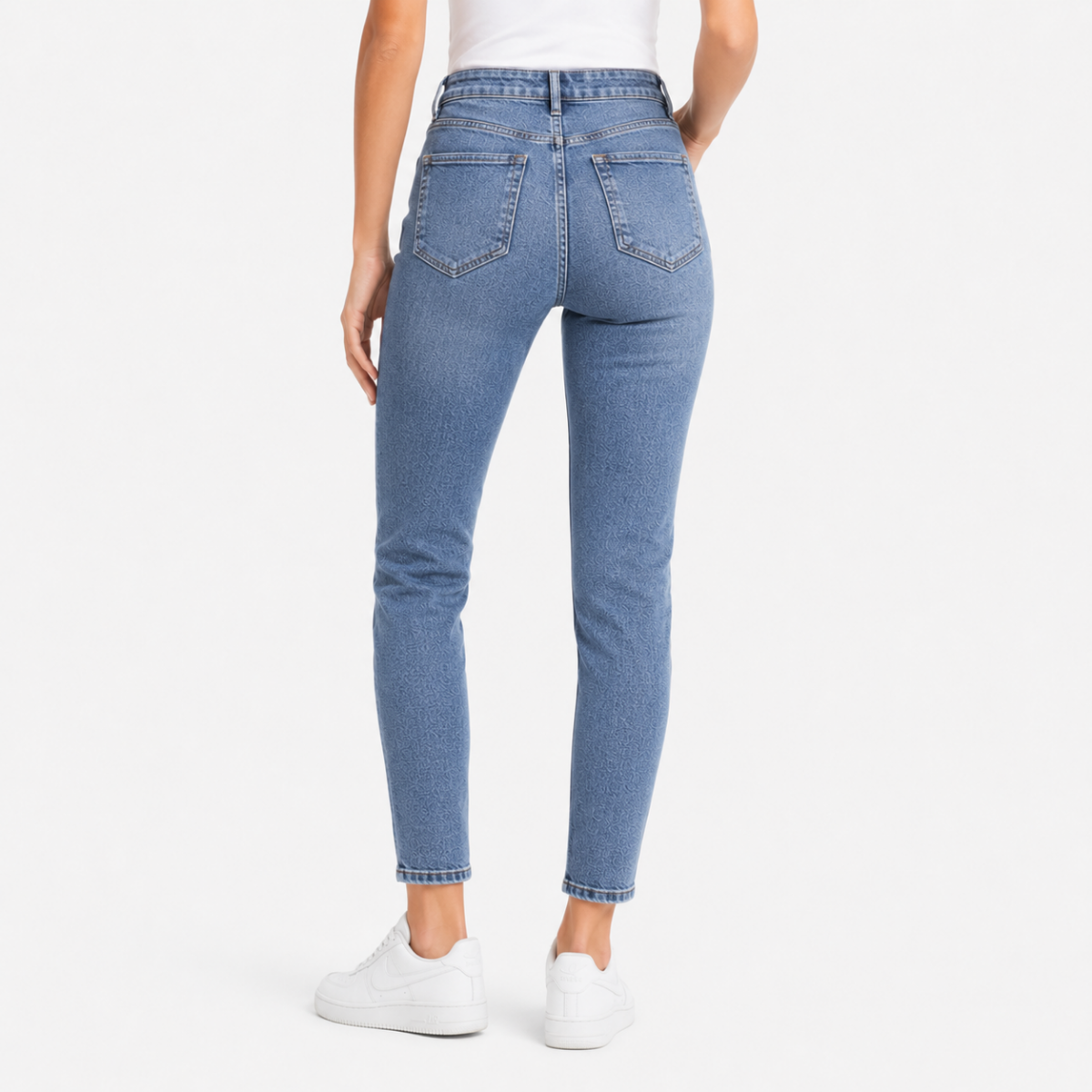 light blue jeans (INSID)