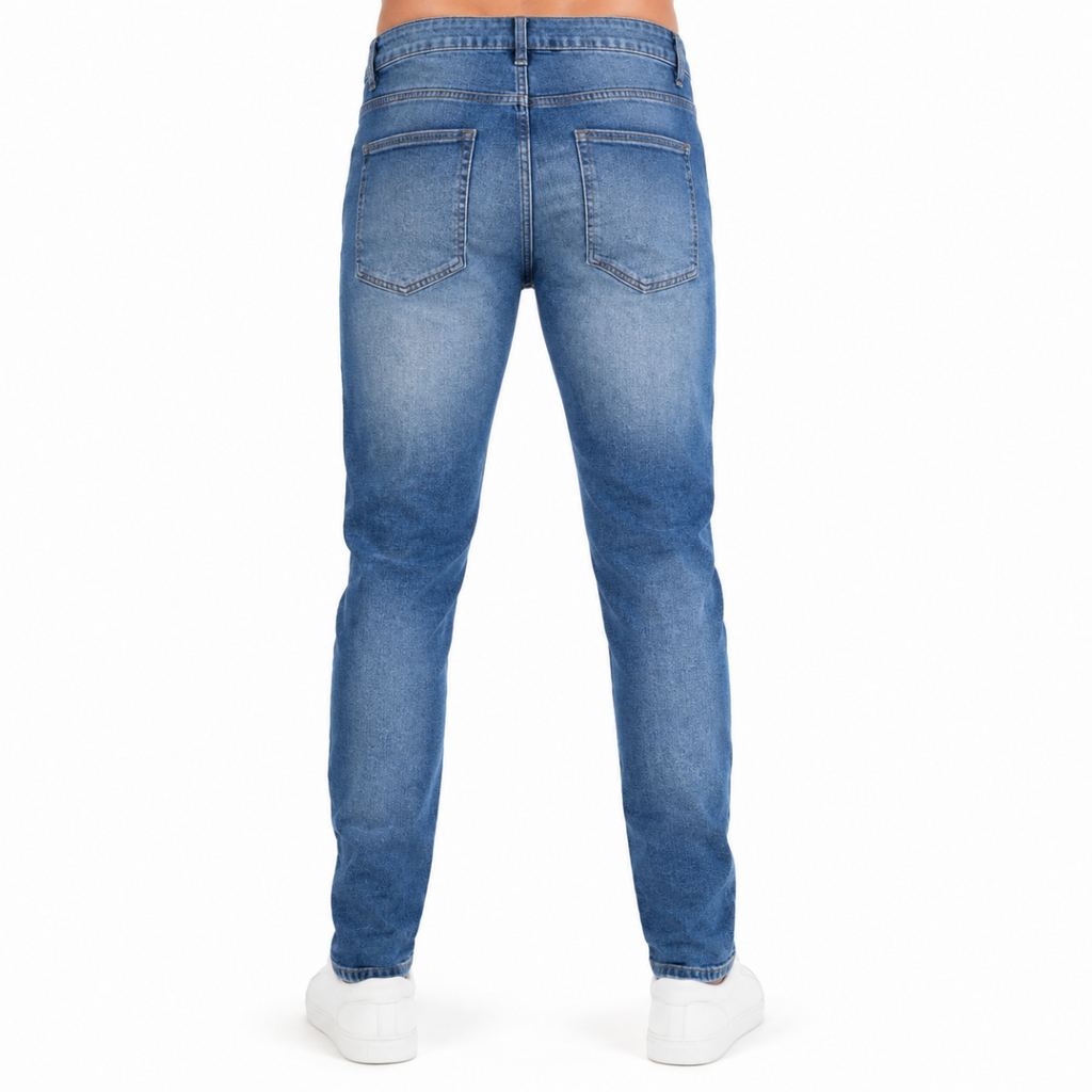 Light Wash Modern Slim Jeans (INSIDE)