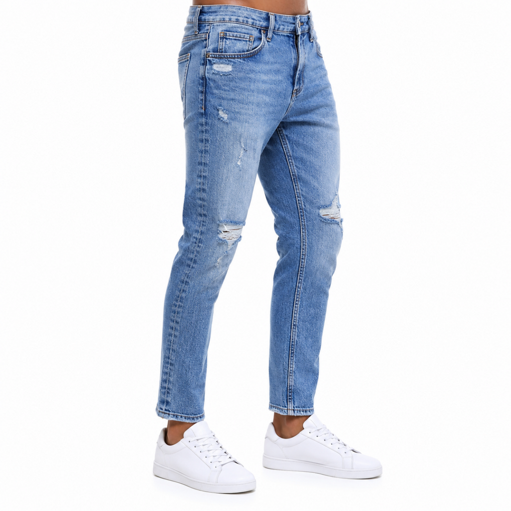 Modern Light Distressed Jeans (INSIDE)