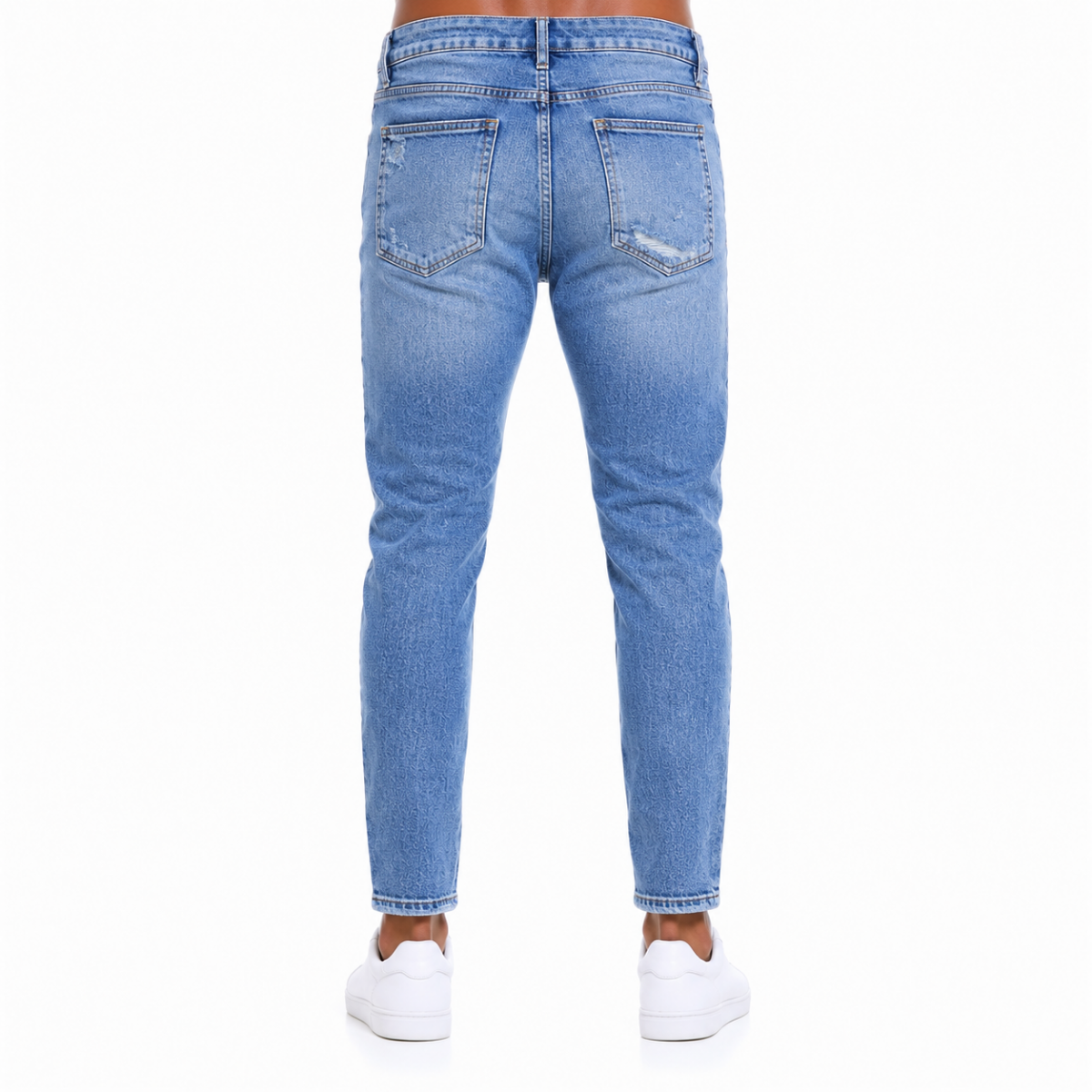 Modern Light Distressed Jeans (INSIDE)