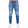 Blue Jeans with Modern Patch Details (INSIDE)