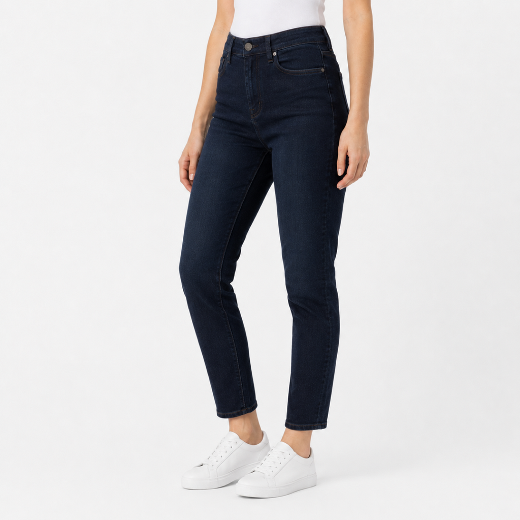 Dark Navy Skinny Jeans(INSID)