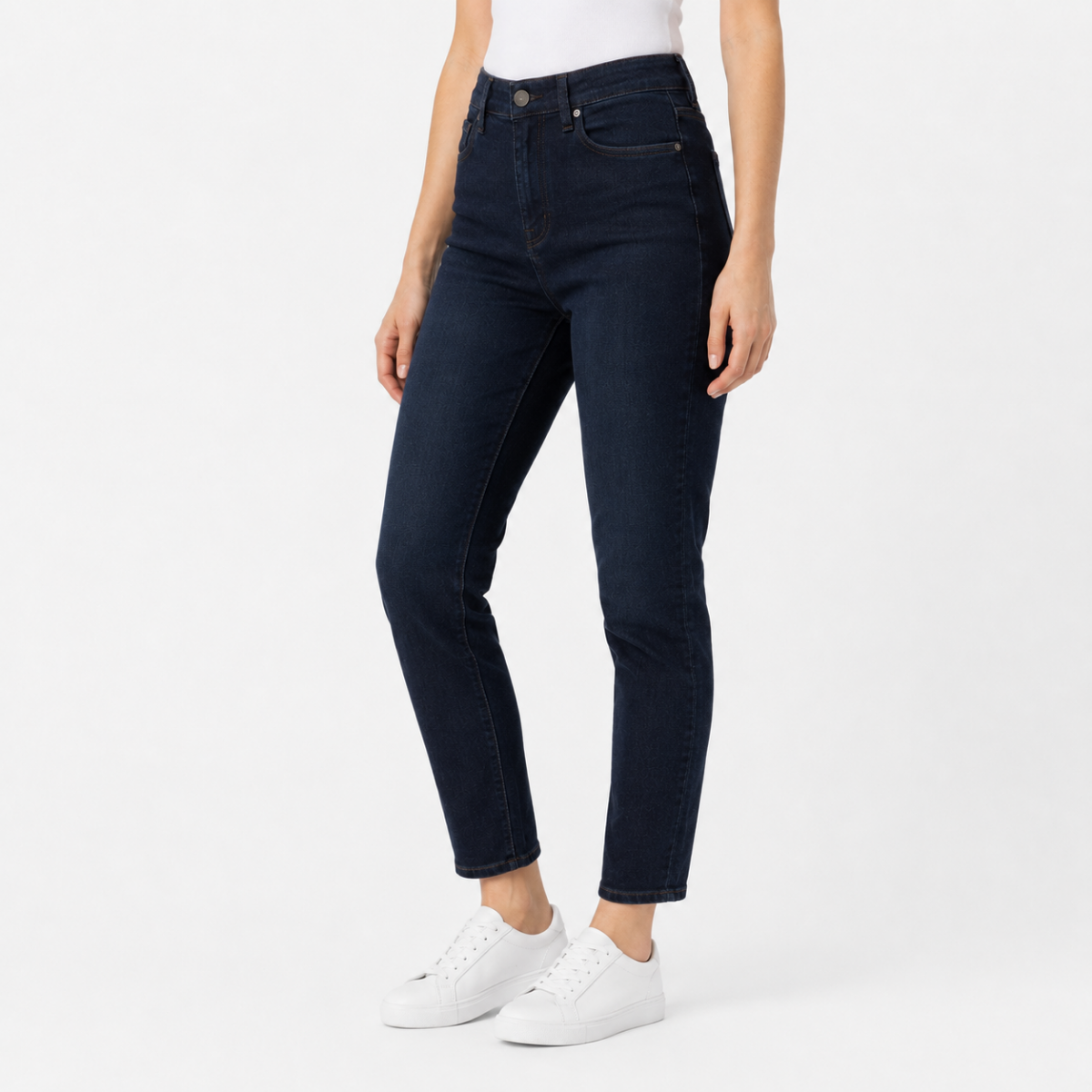 Dark Navy Skinny Jeans(INSID)
