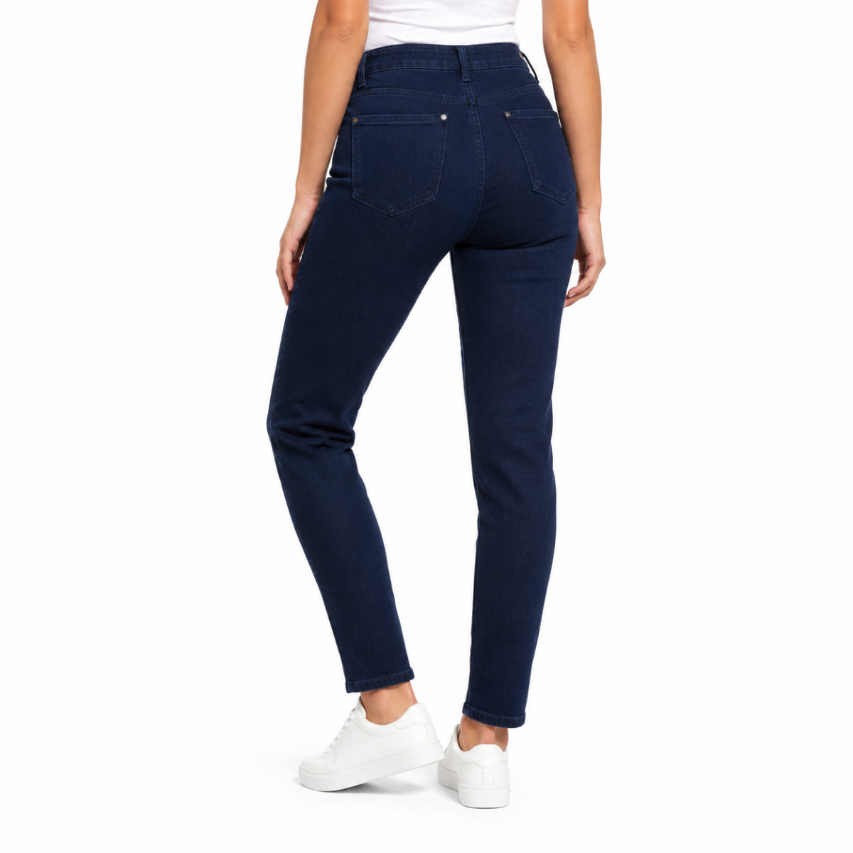 Dark Navy Skinny Jeans(INSID)
