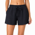 Comfortable Black Casual Shorts(INSIDE)