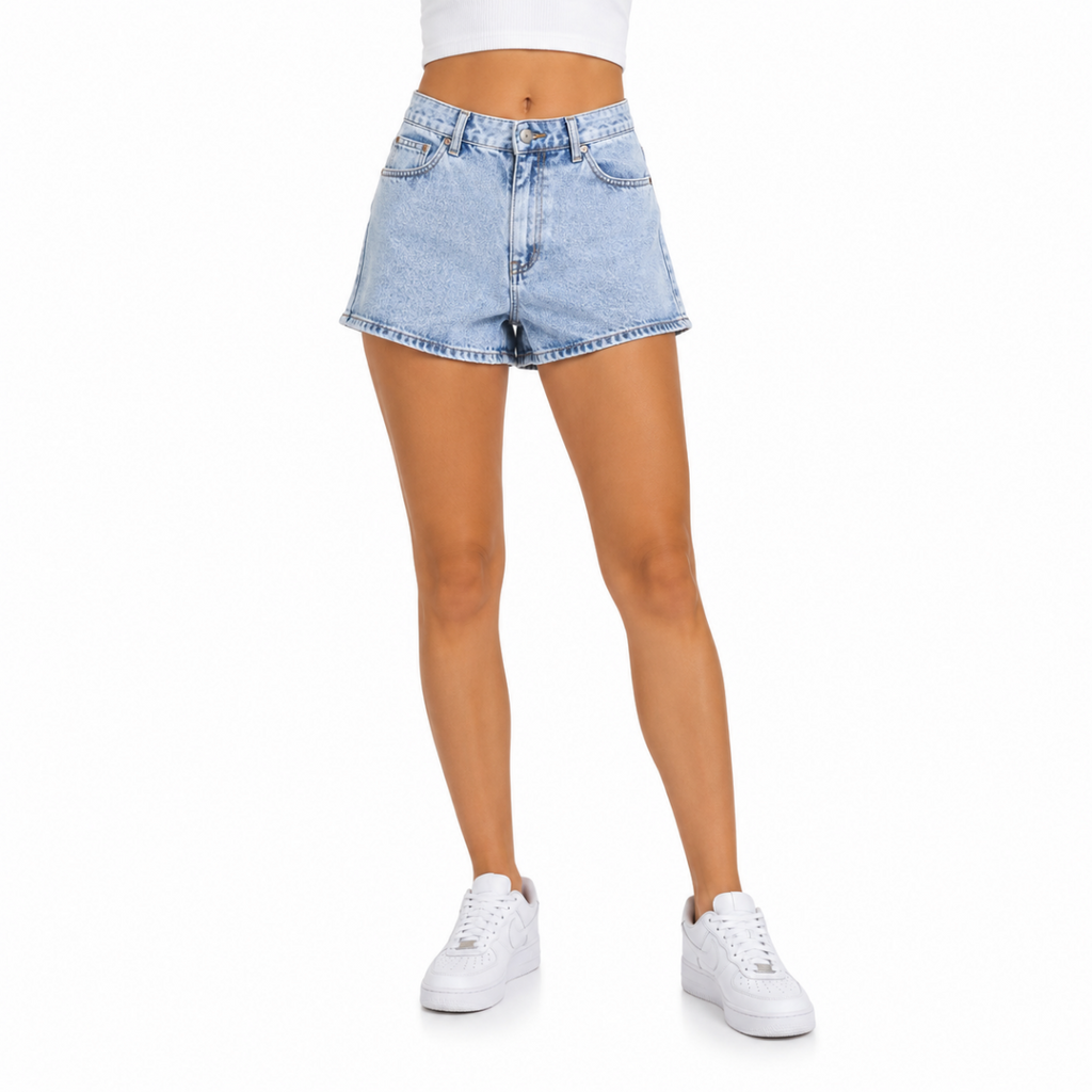 Light Blue Denim Shorts(INSIDE)