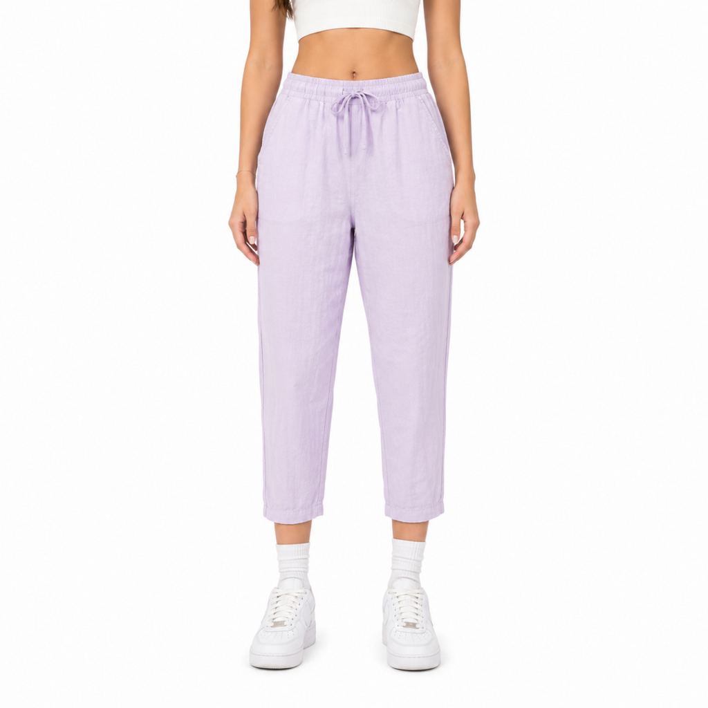 Light Purple Linen Pants(INSIDE)