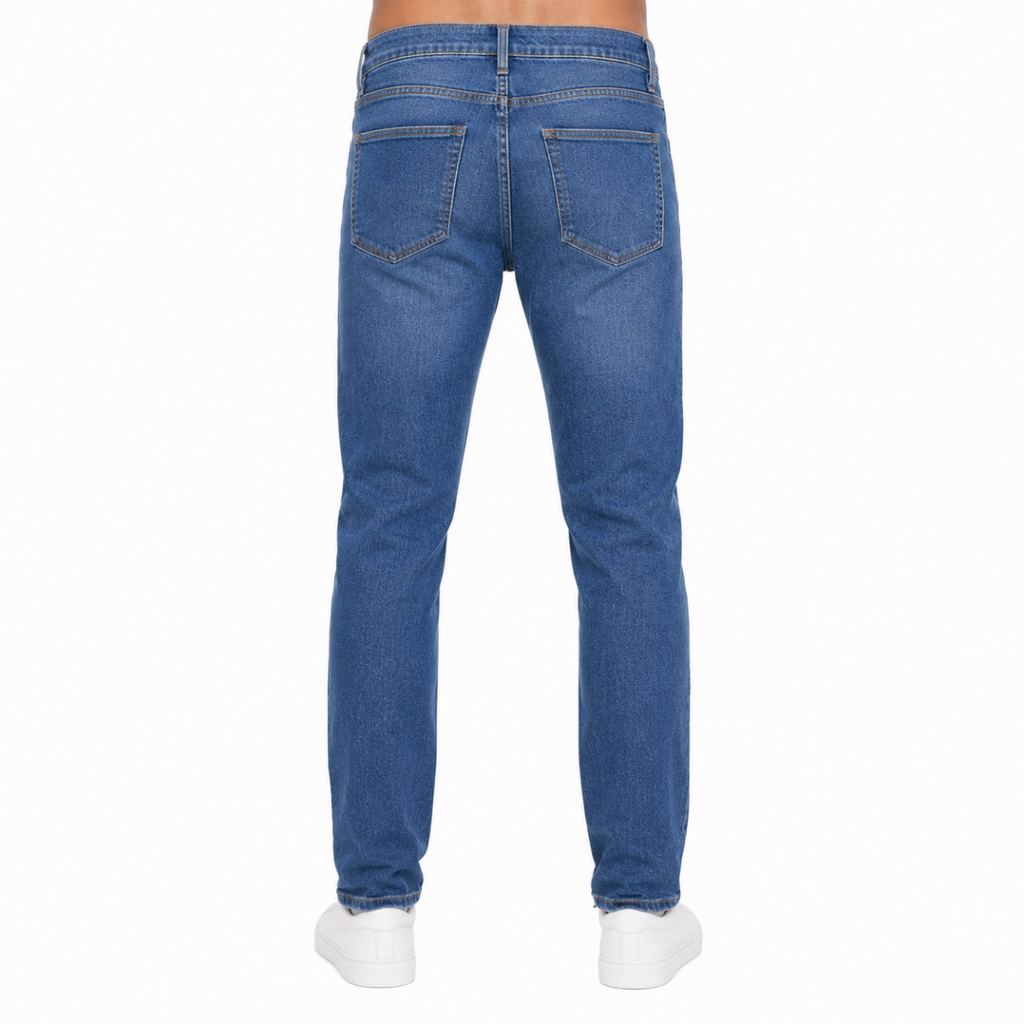 Classic Blue Slim-Fit Jeans (INSIDE)
