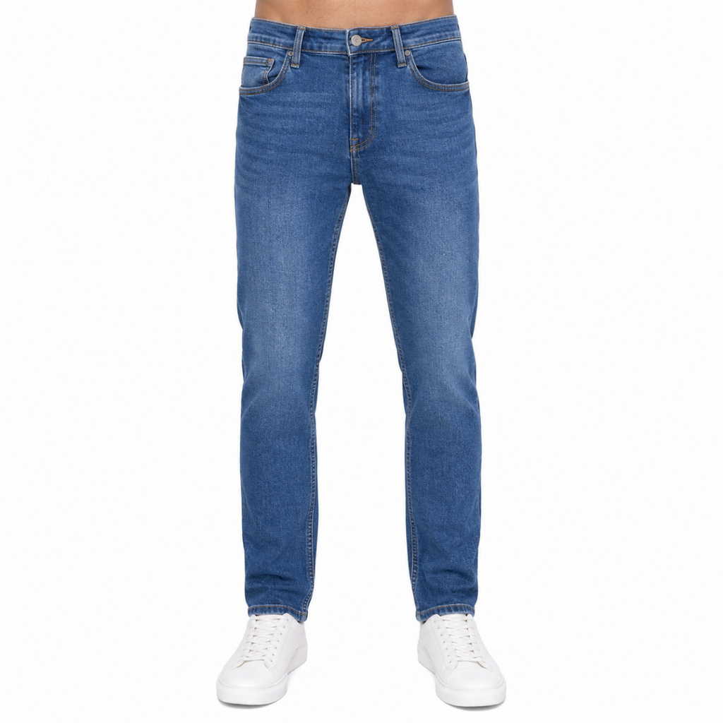 Classic Blue Slim-Fit Jeans (INSIDE)