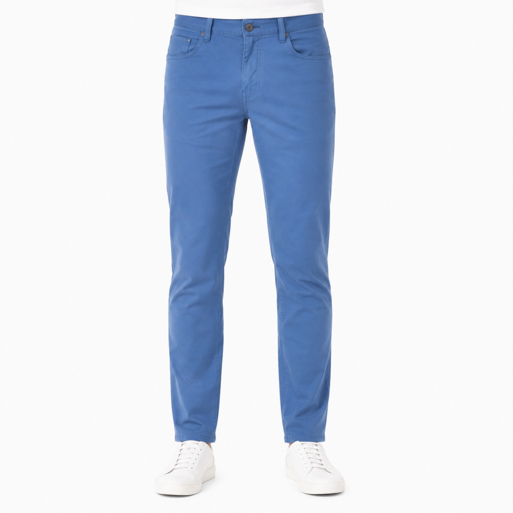 Light Blue Slim-Fit Chinos (INSIDE)