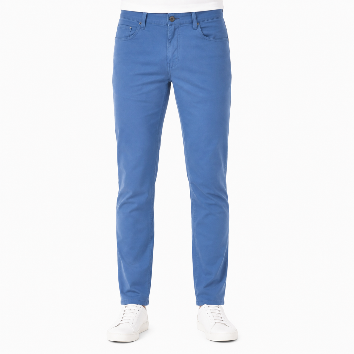 Light Blue Slim-Fit Chinos (INSIDE)