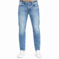 Light Wash Slim Distressed Jeans (INSIDE)