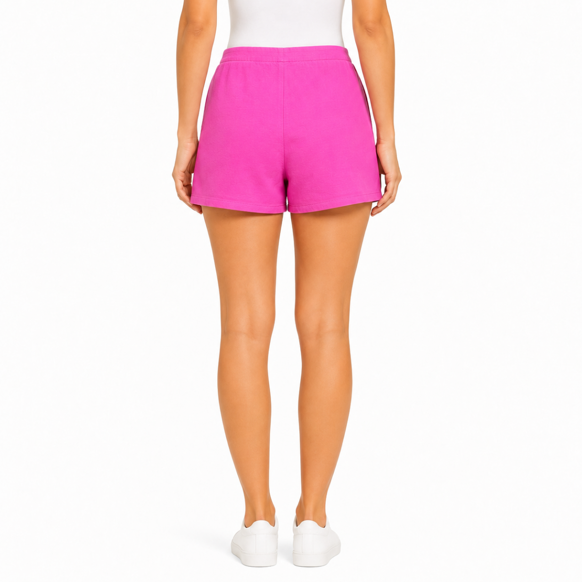 Pink Comfortable Pocket Shorts(INSIDE)