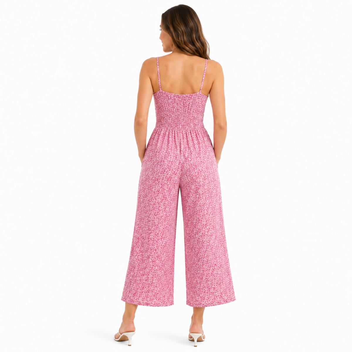 Pretty Pink Floral Suit(INSIDE)