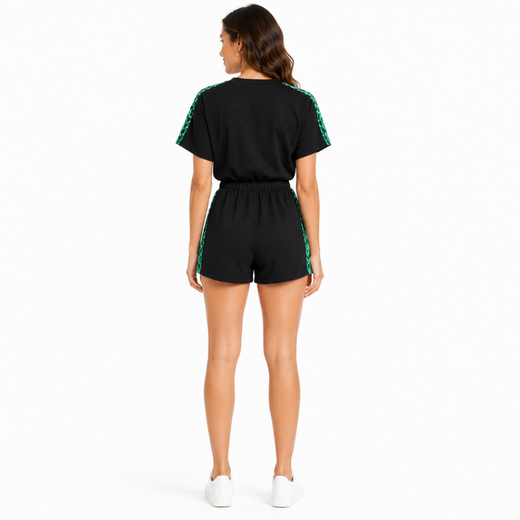 Black Short Romper(INSIDE)