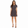 Royal Navy Off-Shoulder Sequin Dress (HANITA)