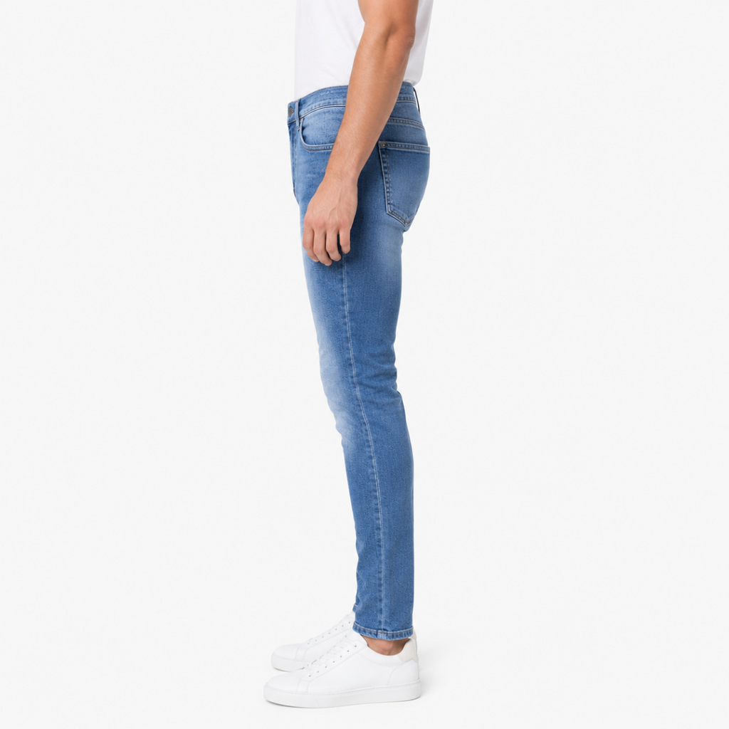 Men's Slim-Fit Light Jeans(INSIDE)
