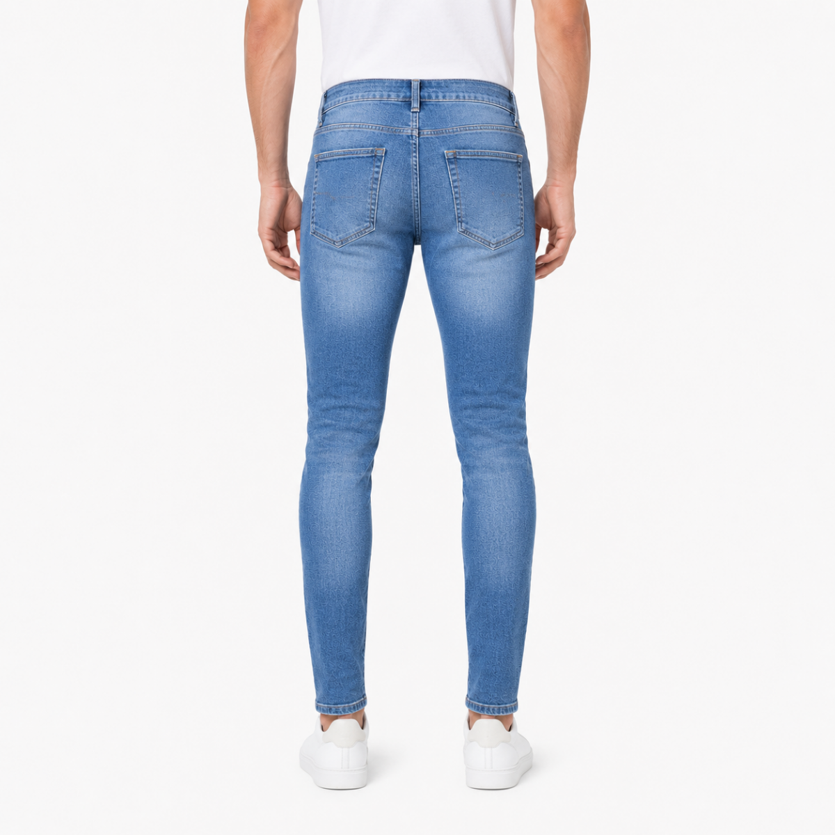 Men's Slim-Fit Light Jeans(INSIDE)