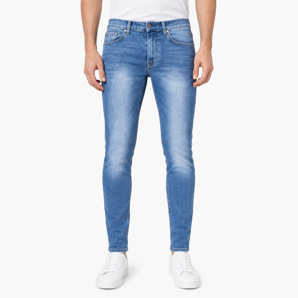 Men's Slim-Fit Light Jeans(INSIDE)